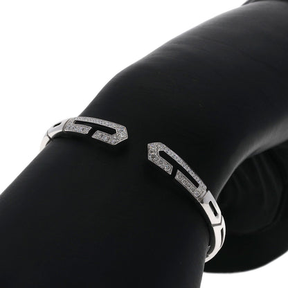 GUCCI Diamond #16 Bracelet K18 White Gold Ladies [Used]