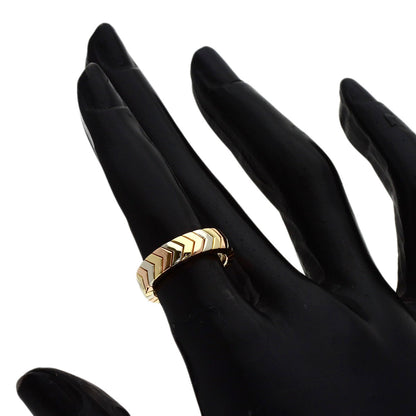 CARTIER Three colors # 48 Ring K18 Yellow Gold K18 White GoldLadies [Used]