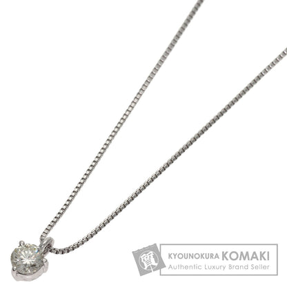 TASAKI 1P Diamond Necklace K18 White Gold Ladies [Used]