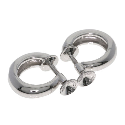 MIKIMOTO Diamond Earring K18 White Gold Ladies [Used]