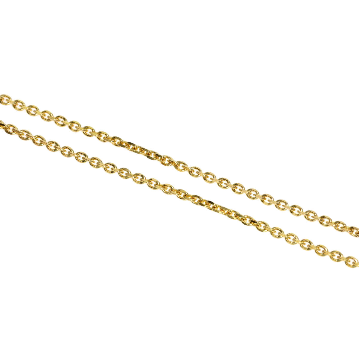 Chain 17.7" Necklace K18 Yellow Gold 1.5g　Ladies