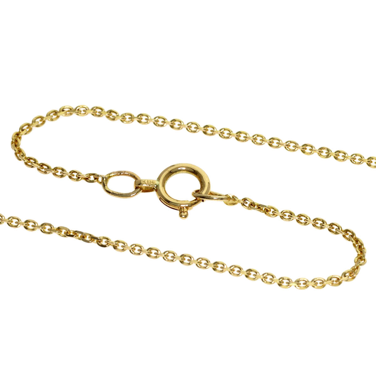 Chain 17.7" Necklace K18 Yellow Gold 1.5g　Ladies