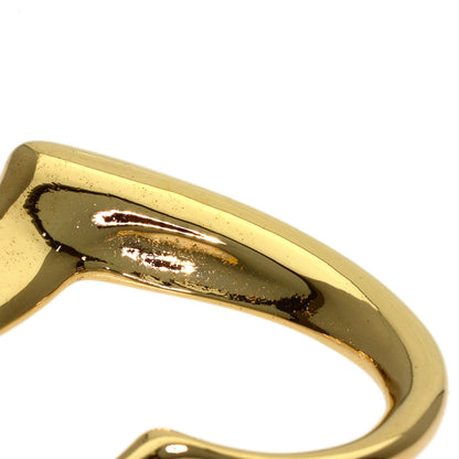 TIFFANY&Co. Open heart Pendant top K18 Yellow Gold Ladies [Used]