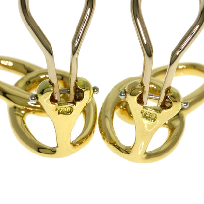 TIFFANY&Co. Double loop Earring K18 Yellow Gold Ladies [Used]