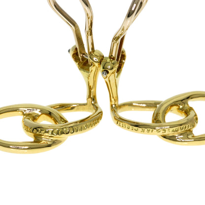 TIFFANY&Co. Double loop Earring K18 Yellow Gold Ladies [Used]