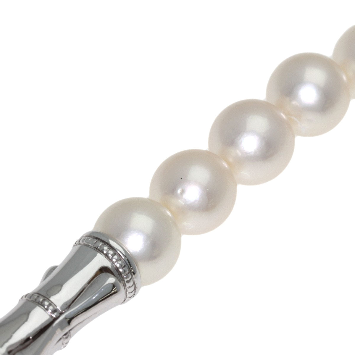 TASAKI Pearl Pearl Necklace Silver Ladies [Used]