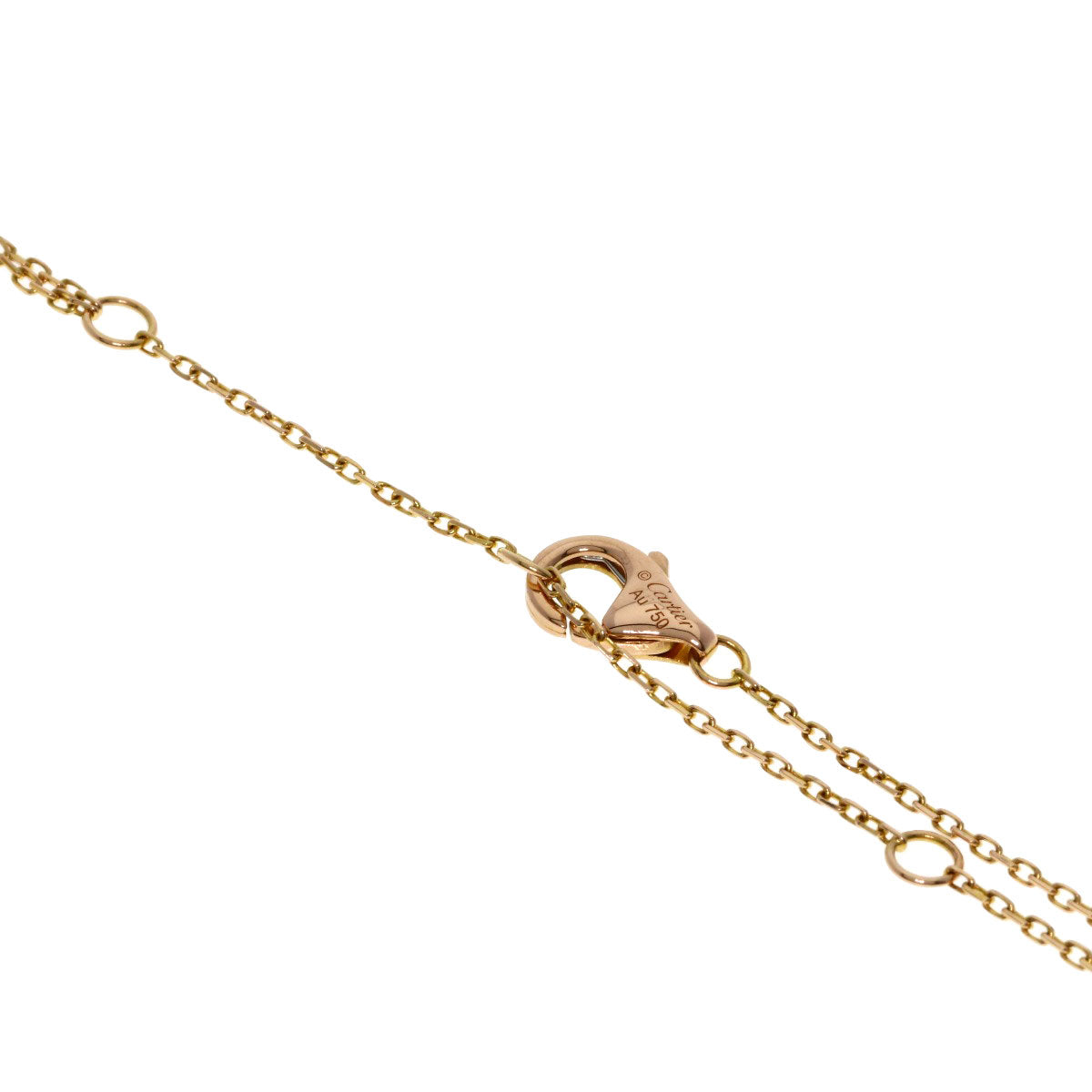 CARTIER Trinity Bracelet K18 Yellow Gold K18 White GoldLadies [Used]