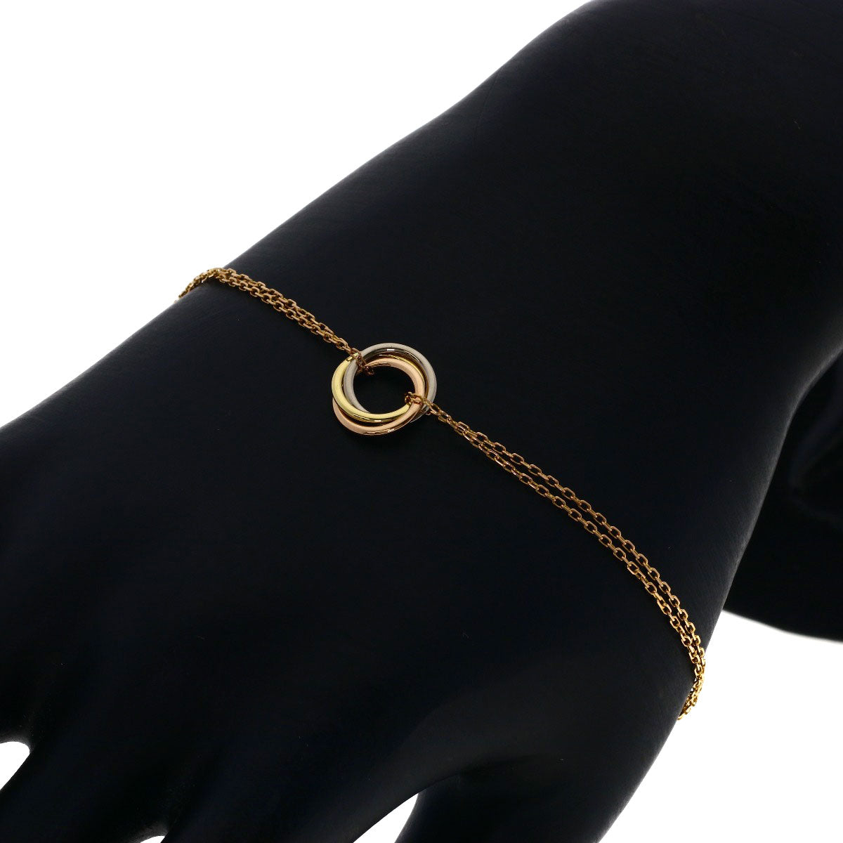 CARTIER Trinity Bracelet K18 Yellow Gold K18 White GoldLadies [Used]