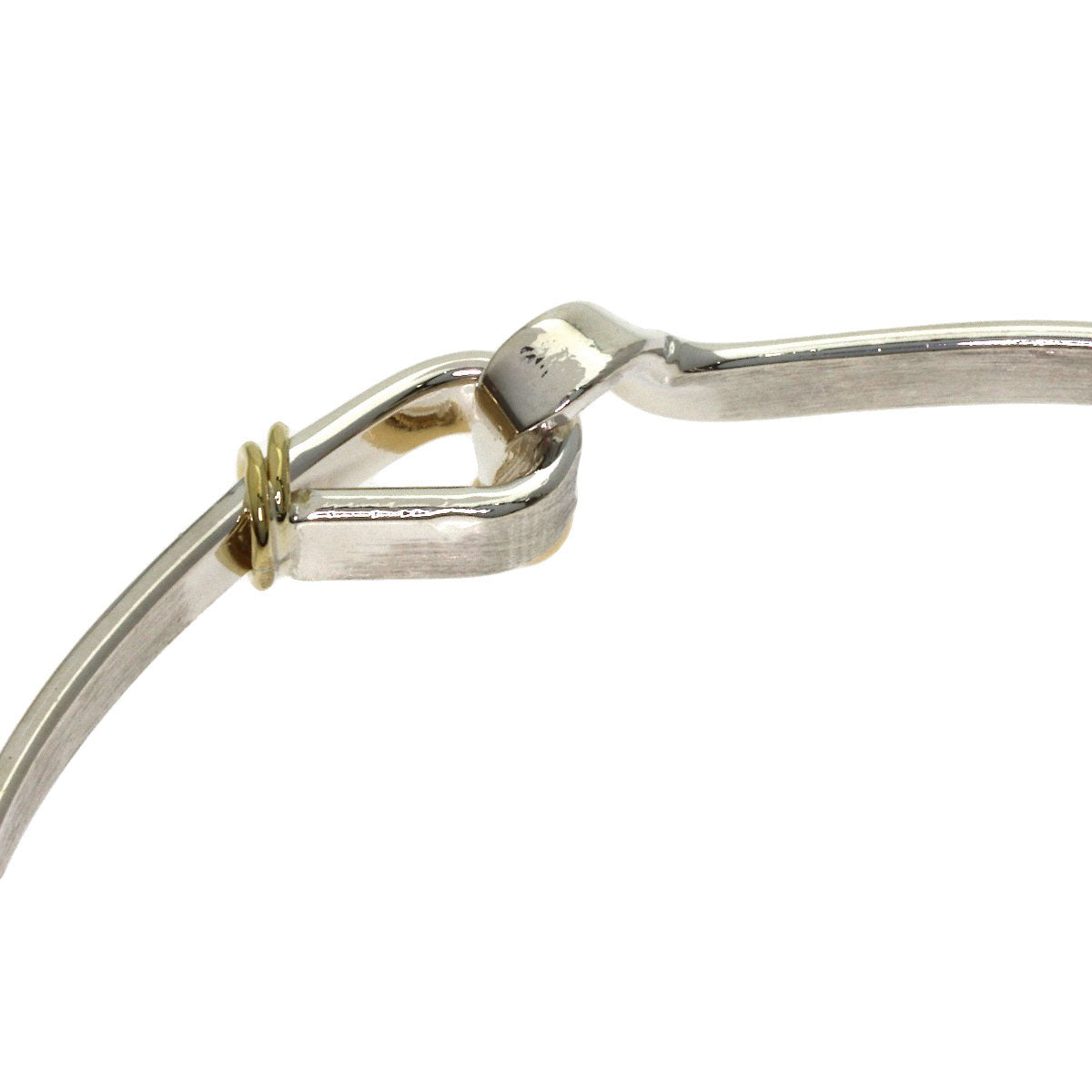 TIFFANY&Co. Hook & Eye Bracelet Silver 18K Yellow GoldLadies [Used]