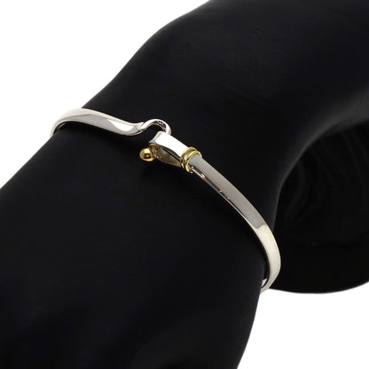 TIFFANY&Co. Hook & Eye Bracelet Silver 18K Yellow GoldLadies [Used]
