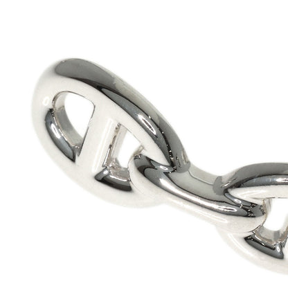 HERMES Shane Dunkle Enchainée Bangle Bracelet Silver Ladies [Used]