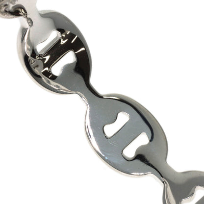 HERMES Shane Dunkle Enchainée Bangle Bracelet Silver Ladies [Used]