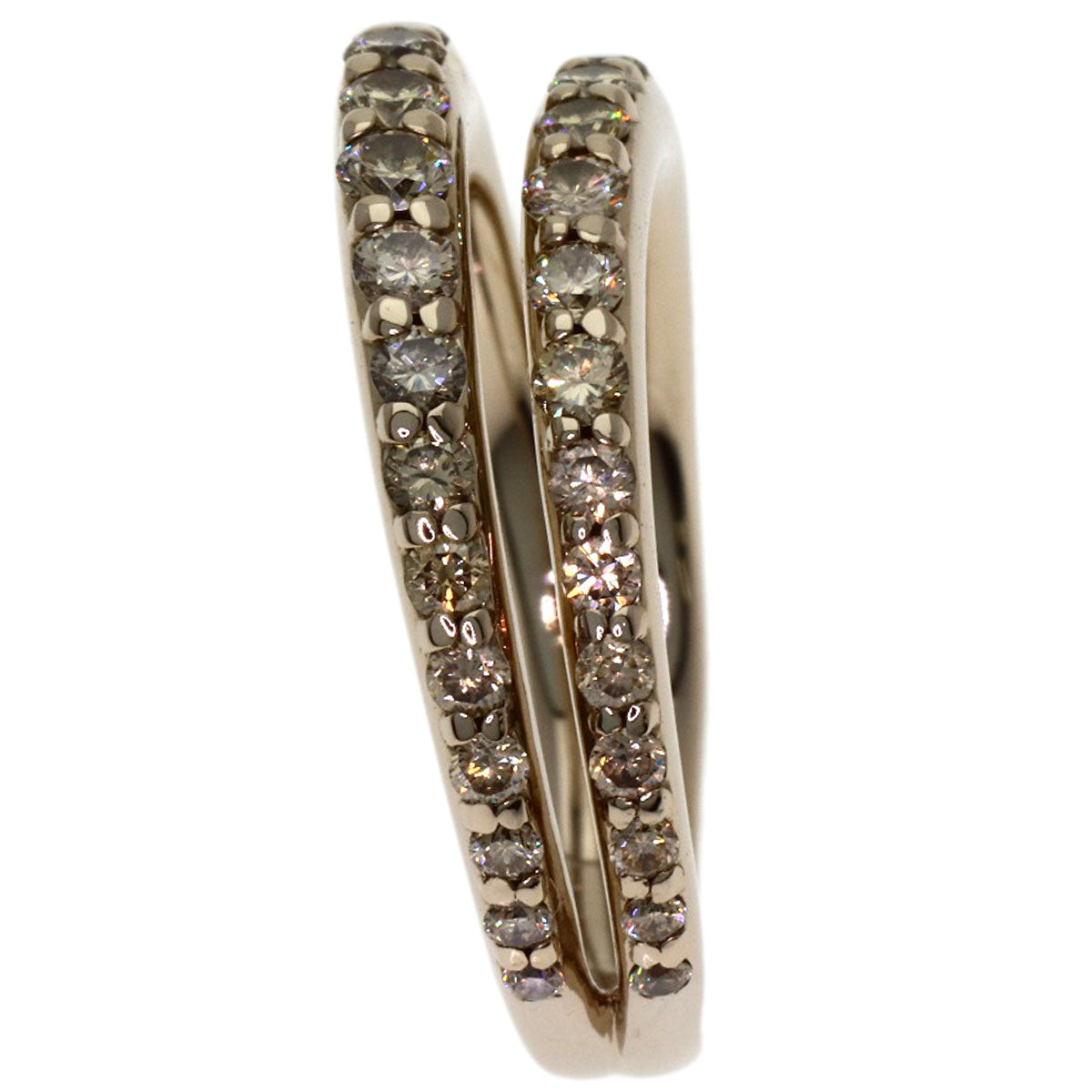 Kashikey Marc's Brown Diamond Ring K18BG Ladies [Used]