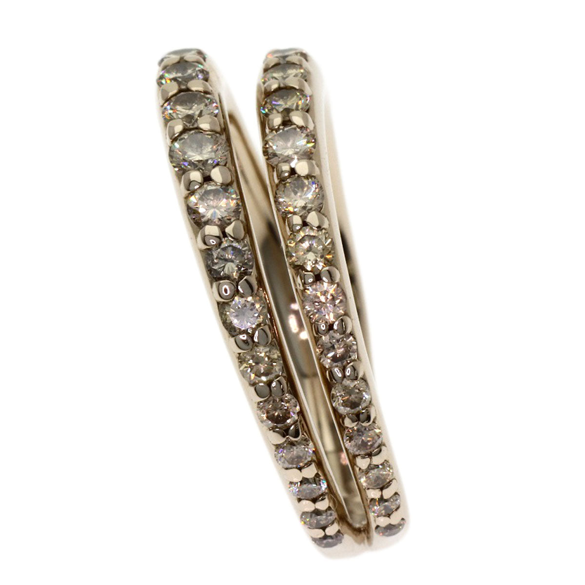 Kashikey Marc's Brown Diamond Ring K18BG Ladies [Used]