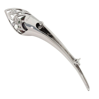 TASAKI Pearl Pearl Brooch K18 White Gold Ladies [Used]