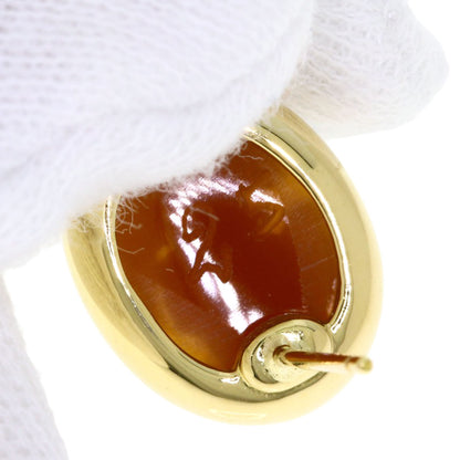 MIKIMOTO Perlita Cameo Pearl Pearl earring K18 Yellow Gold Ladies [Used]