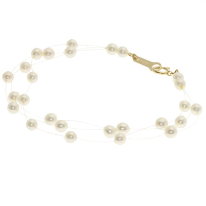 TASAKI Pearl Pearl Bracelet K18 Yellow Gold Ladies [Used]