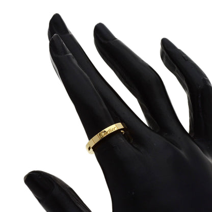 CARTIER Laniere # 49 Ring K18 Yellow Gold Ladies [Used]