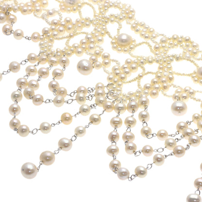 Pearl Pearl Necklace Silver 144.1g　Ladies