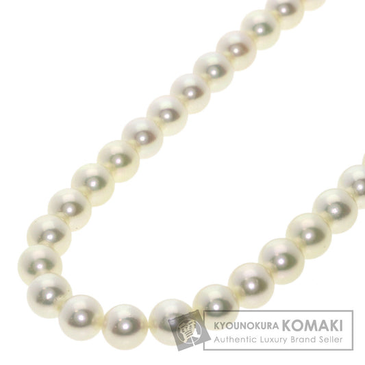 MIKIMOTO Pearl Pearl Necklace Silver Ladies [Used]
