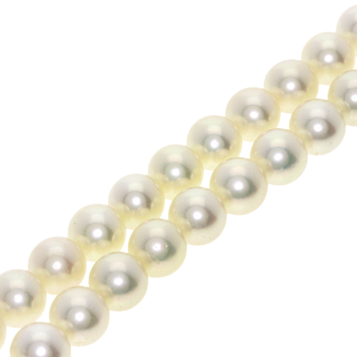 MIKIMOTO Pearl Pearl Necklace Silver Ladies [Used]