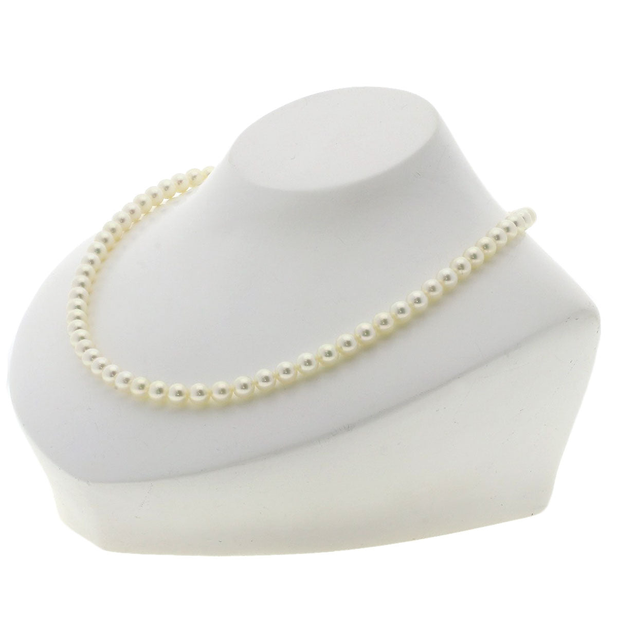 MIKIMOTO Pearl Pearl Necklace Silver Ladies [Used]