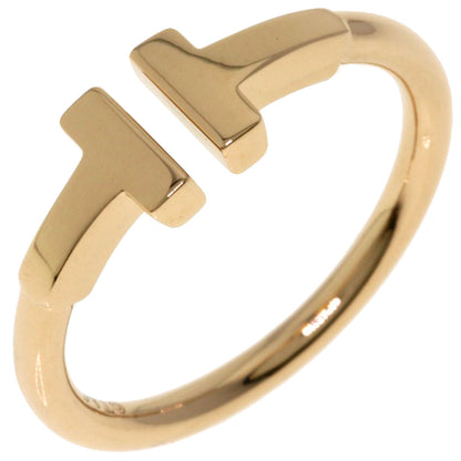 TIFFANY&Co. TWire Ring K18 Pink Gold Ladies [Used]