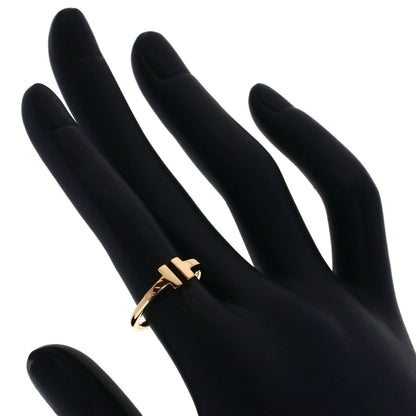 TIFFANY&Co. TWire Ring K18 Pink Gold Ladies [Used]