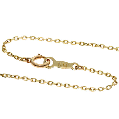 MIKIMOTO Pearl Pearl Necklace K14 Yellow Gold Ladies [Used]