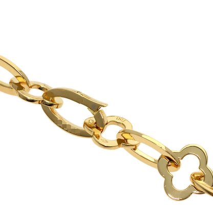 Van Cleef & Arpels Byzantine Alhambra Necklace K18 Yellow Gold Ladies [Used]