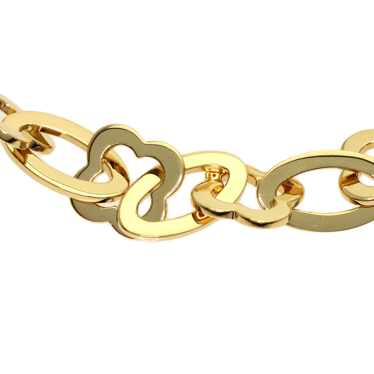 Van Cleef & Arpels Byzantine Alhambra Necklace K18 Yellow Gold Ladies [Used]