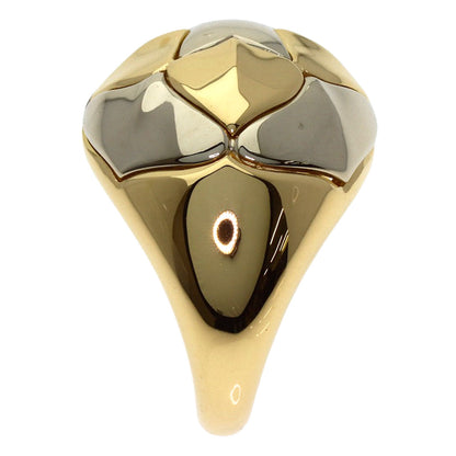 BVLGARI Piramide Ring K18 Yellow Gold K18 White GoldLadies [Used]
