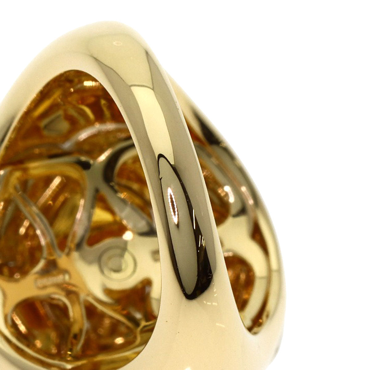 BVLGARI Piramide Ring K18 Yellow Gold K18 White GoldLadies [Used]