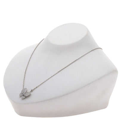 Van Cleef & Arpels De Papillon Diamond Necklace K18 White Gold Ladies [Used]
