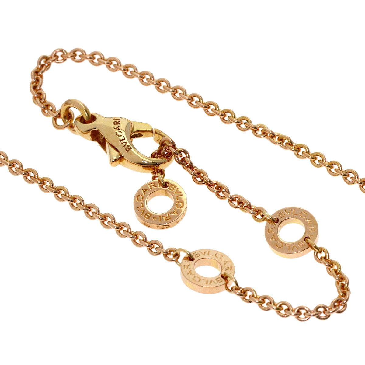 BVLGARI B.zero1 Necklace K18 Pink Gold Ladies [Used]