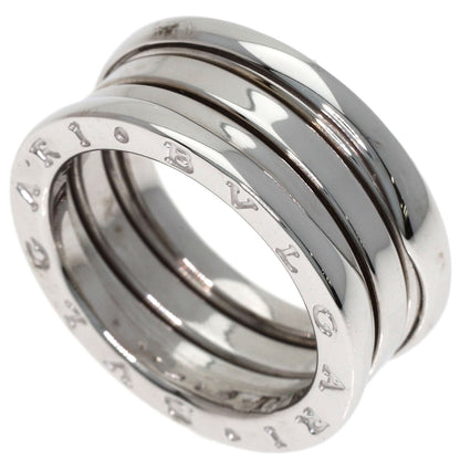 BVLGARI B.zero1 2 Band #49 Ring K18 White Gold Ladies [Used]