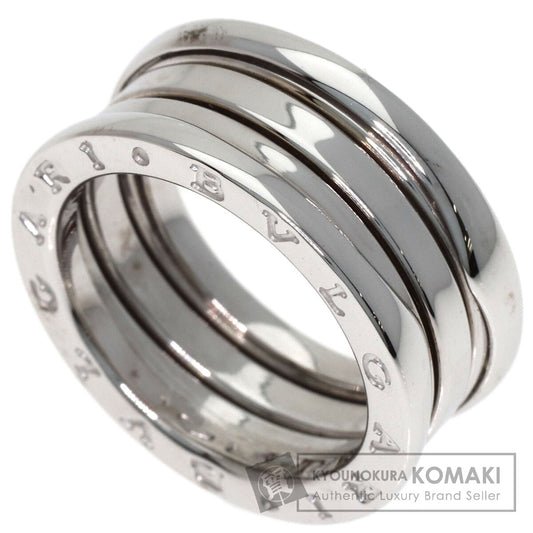 BVLGARI B.zero1 2 Band #49 Ring K18 White Gold Ladies [Used]