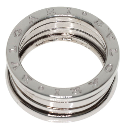 BVLGARI B.zero1 2 Band #49 Ring K18 White Gold Ladies [Used]
