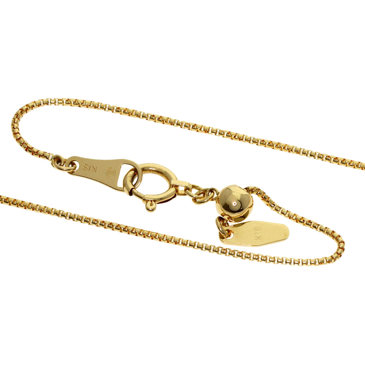 TASAKI Black pearl pearl Necklace K18 Yellow Gold Ladies [Used]