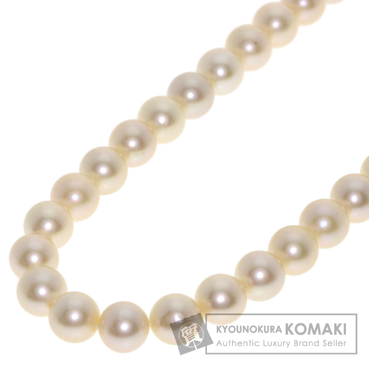 MIKIMOTO Pearl Pearl Necklace Silver Ladies [Used]