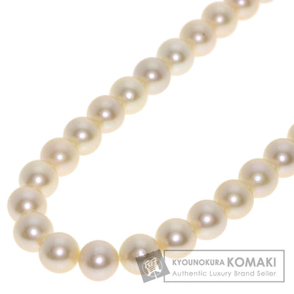MIKIMOTO Pearl Pearl Necklace Silver Ladies [Used]