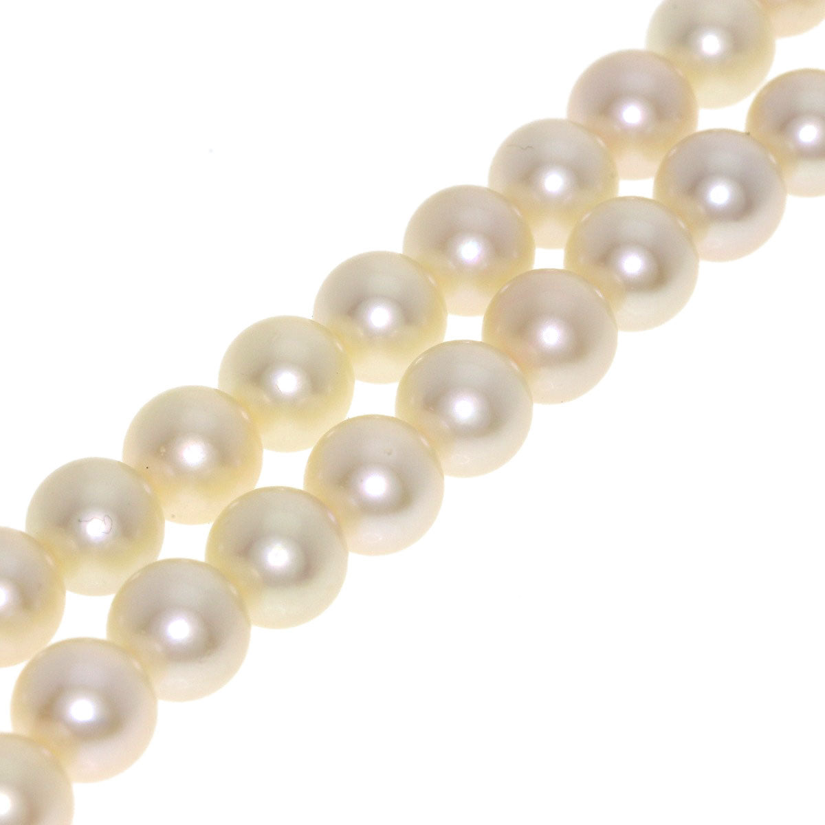 MIKIMOTO Pearl Pearl Necklace Silver Ladies [Used]