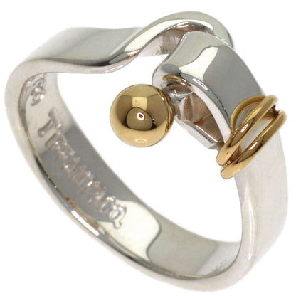 TIFFANY&Co. Hook & Eye Ring Silver 18K Yellow GoldLadies [Used]