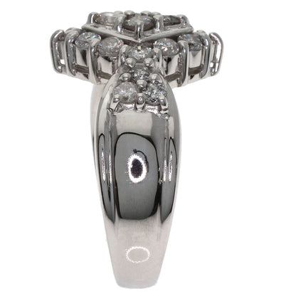 1ct Diamond Ring Platinum PT900 7.9g　Ladies
