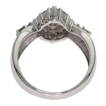 1ct Diamond Ring Platinum PT900 7.9g　Ladies