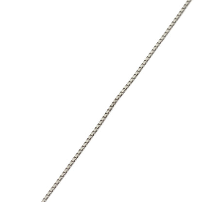 0.334ct 1P Diamond Necklace Platinum PT850 PT900 2.8g　Ladies