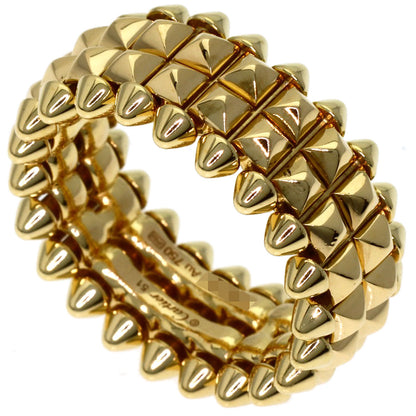 CARTIER Clash de Cartier Double #51 Ring K18 Yellow Gold Ladies [Used]