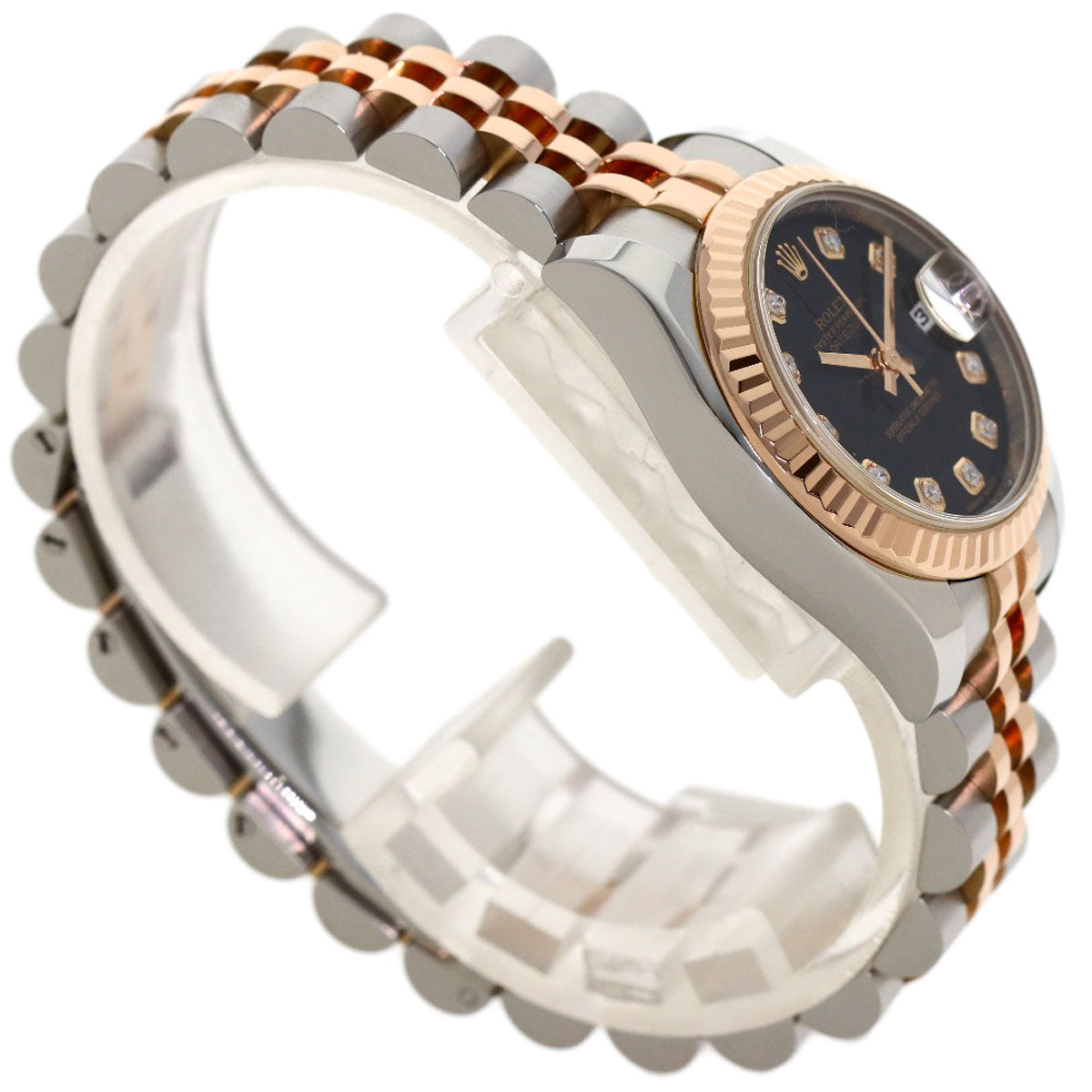 ROLEX DATEJUST 10P Diamond Watches 179171G Stainless Steel/SSxK18PG Ladies