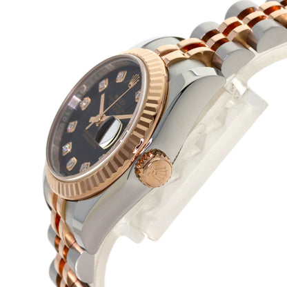 ROLEX DATEJUST 10P Diamond Watches 179171G Stainless Steel/SSxK18PG Ladies