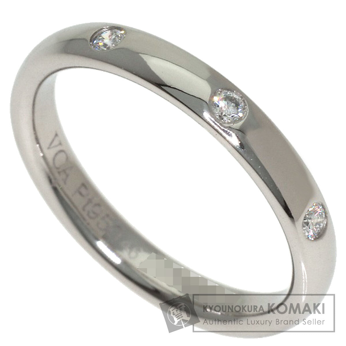 Van Cleef & Arpels Tendrement Etoile Diamond #46 Ring Platinum PT950 Ladies [Used]